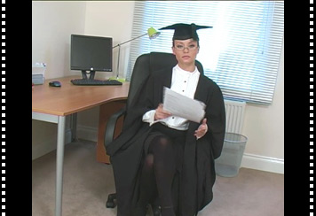 Carla  - Carla looking great in this video as she slowly teases her way out of her sexy head mistress uniform